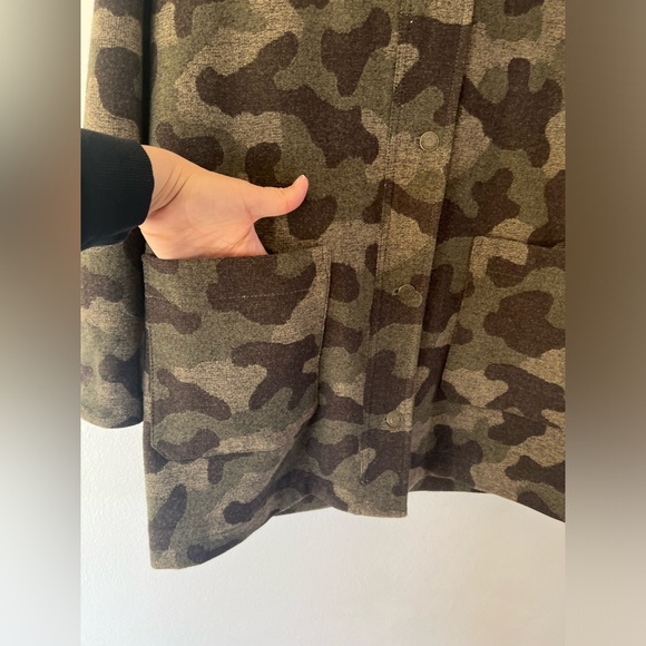 Pendleton Women's Wool Camouflage Hooded Parka Size Small NWT - Picture 5 of 14